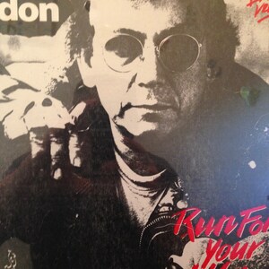 Eric Burdon Run For Your Life Sealed Vinyl 12&quot; Extended Version