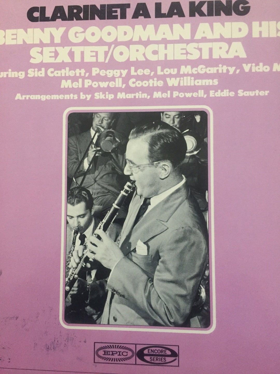 Benny Goodman A La King Vinyl Jazz Record Album Etsy