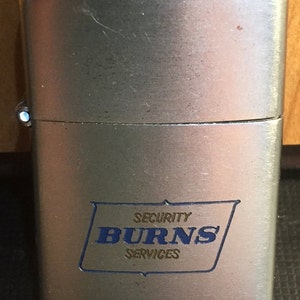 Vintage Lighter Burns Security Services