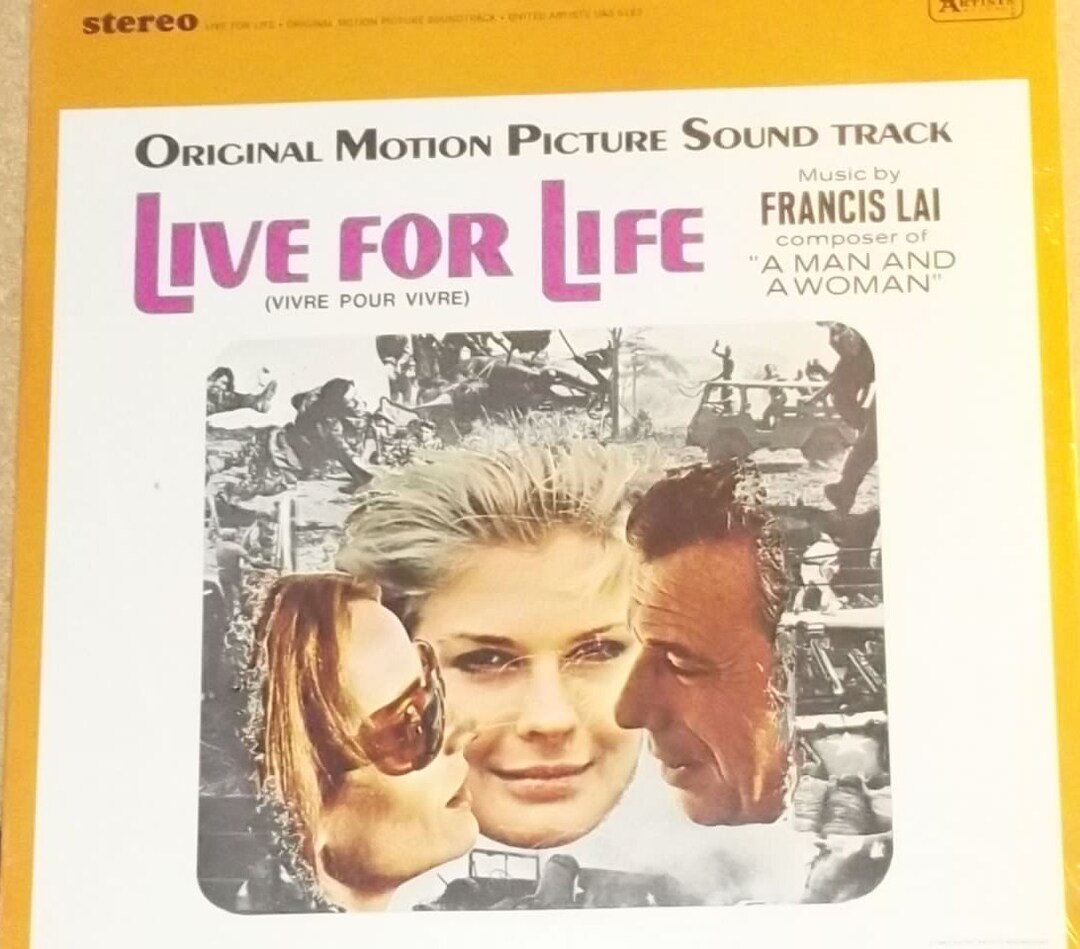 Francis Lai Live for Life Sealed Vinyl Soundtrack Record Album Etsy
