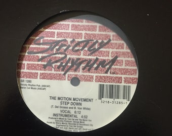 The Motion Movement Vinyl 12" Electronic Dance Record