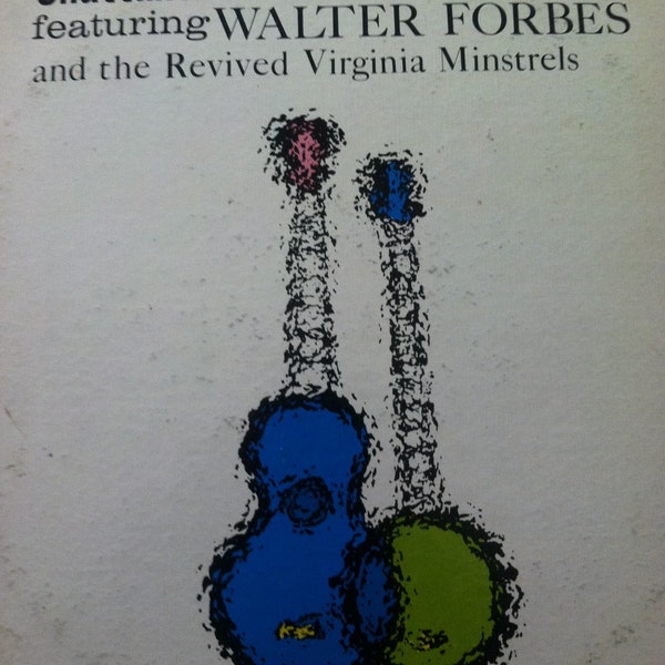 Walter Forbes Chattanooga Arts Festival Signed Vinyl Folk Record Album