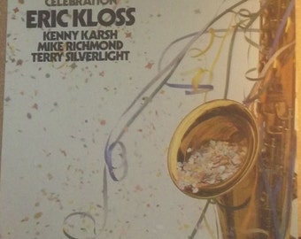 Eric Kloss Celebration Sealed Vinyl Jazz Record Album
