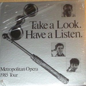 Metropolitan Opera 1985 Tour Take A Look Have A Listen Sealed Vinyl Classical Record Album