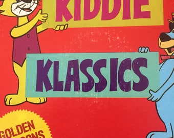 Kiddie Klassics Golden Cartoons In Song Vinyl Childrens Record Album