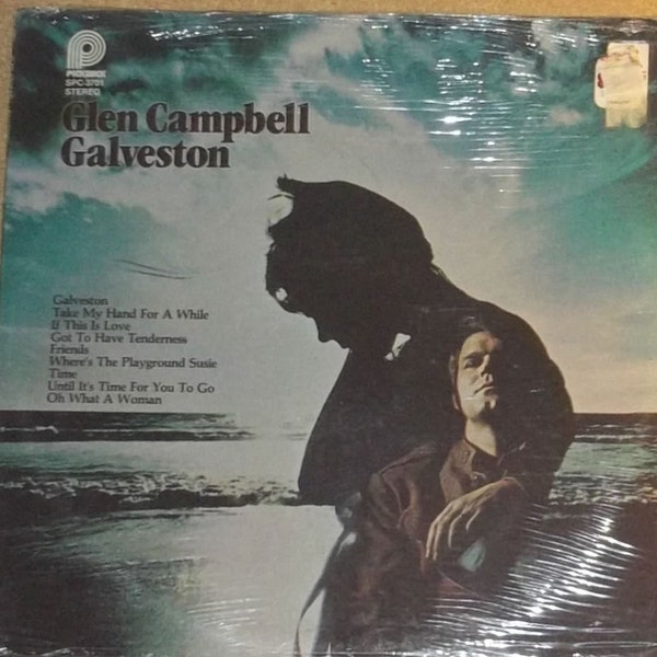 Glen Campbell Galveston Sealed Vinyl Country Record Album