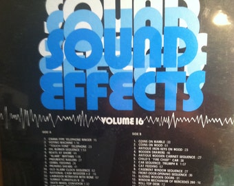Sound Effects Volume 16 Sealed Vinyl Record Album