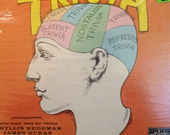 Name That Trivia  Vinyl Party Game Record Album