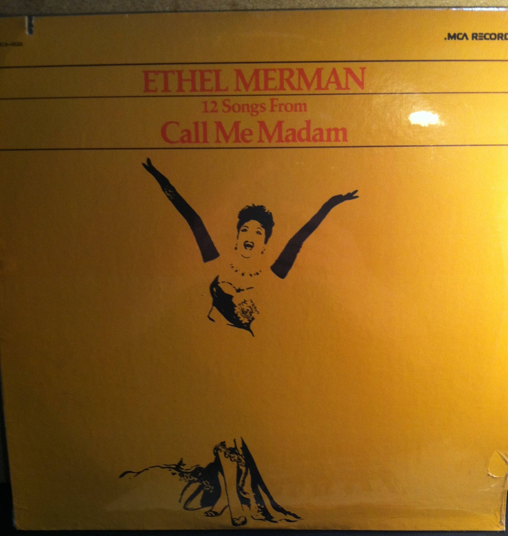 Ethel Merman 12 Songs From Call Me Madam Sealed Vinyl Musical Record