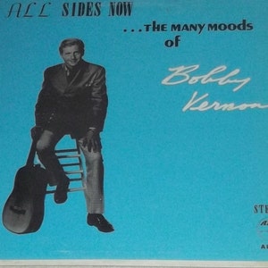 Bobby Vernon All Sides Now The Many Moods Of Signed Copy Vinyl Pop Record Album