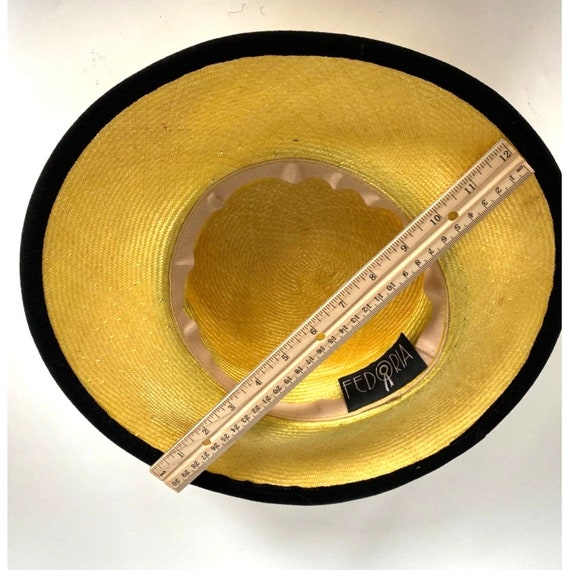 Vintage Fedoria Derby Style Hat - image 3