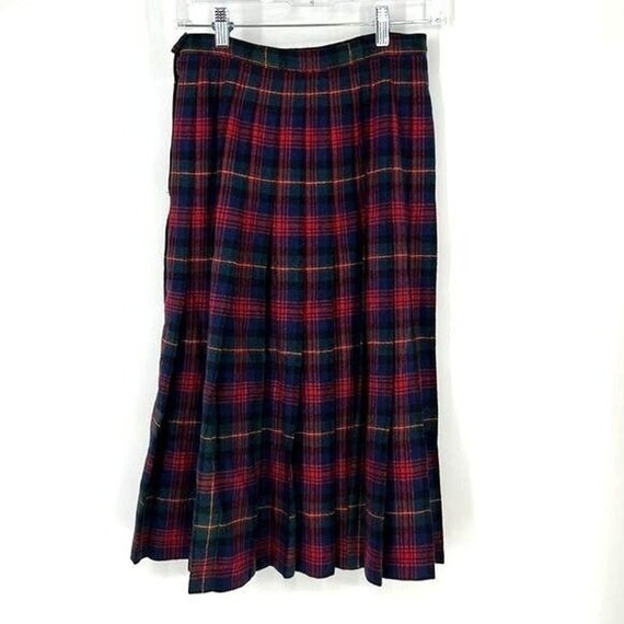 Vintage Pendleton Mac Lennan Tartan Pure Virgin W… - image 1