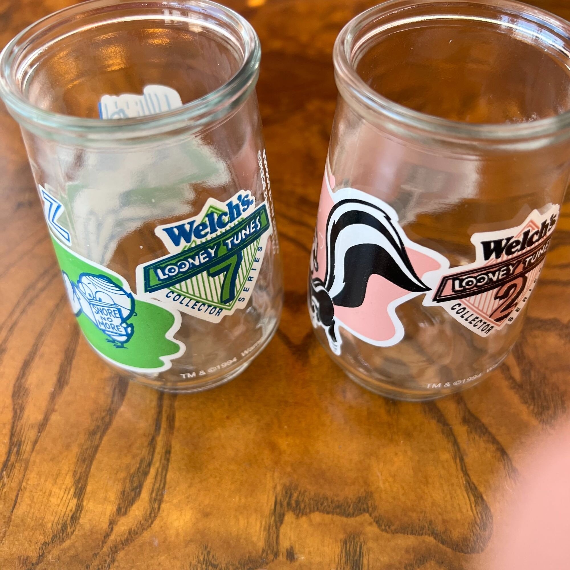 Vintage Welch's Warner Bros. Looney Tunes Jelly Jars Glass Etsy