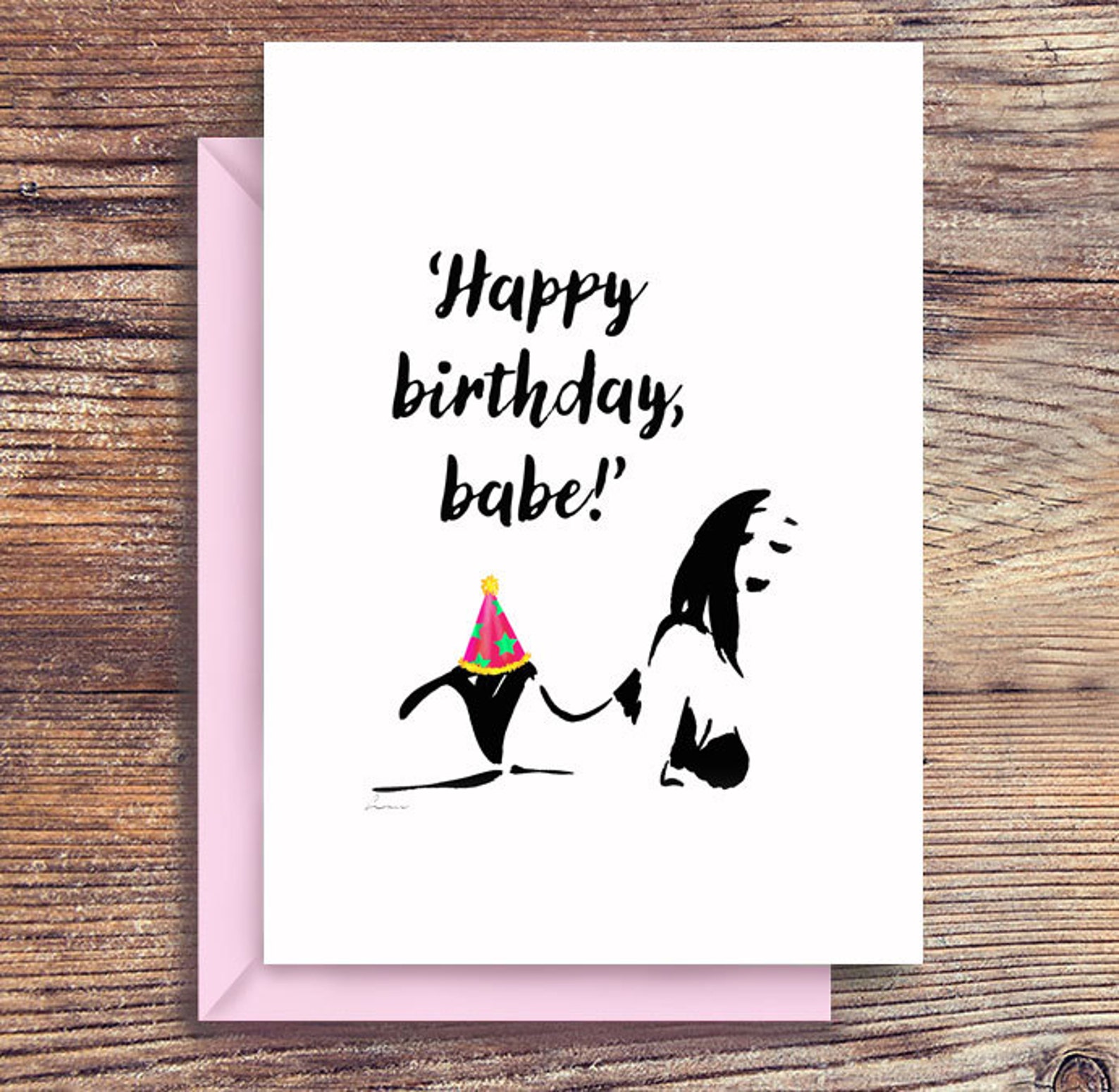 Happy Birthday Funny Printable card Sexy Happy Birthday | Etsy