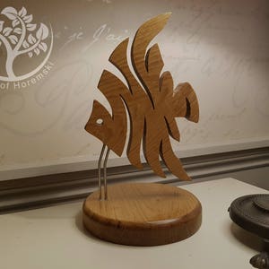 Wooden  Fish statue