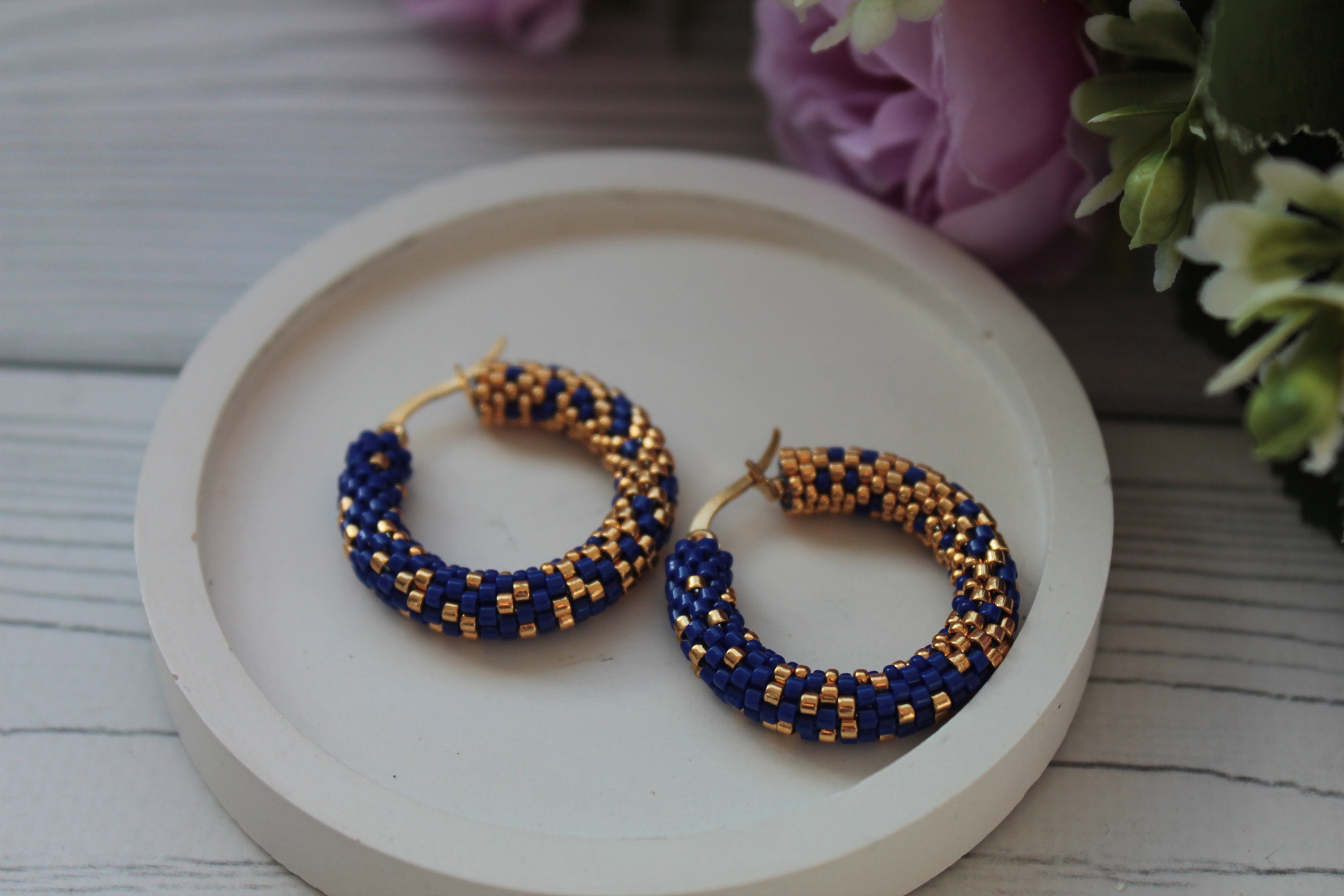 Multi color earrings online best sale