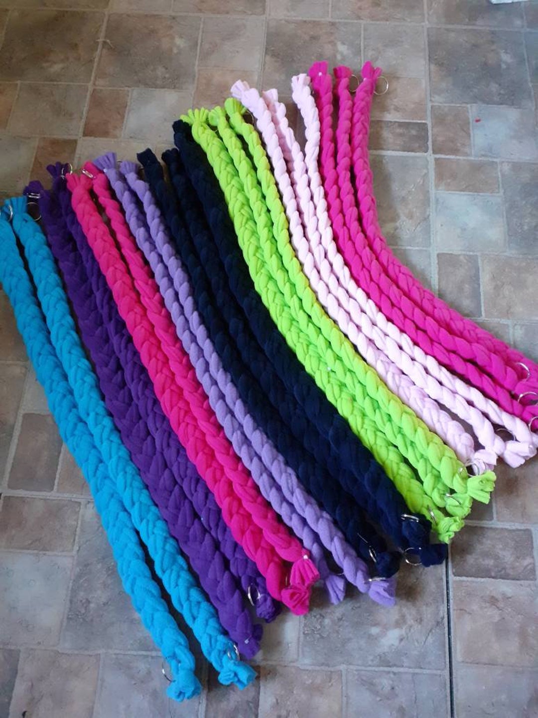 Ropes X 4 (fleece Plaited) for Rats, Birds and Other Small Animals - Etsy