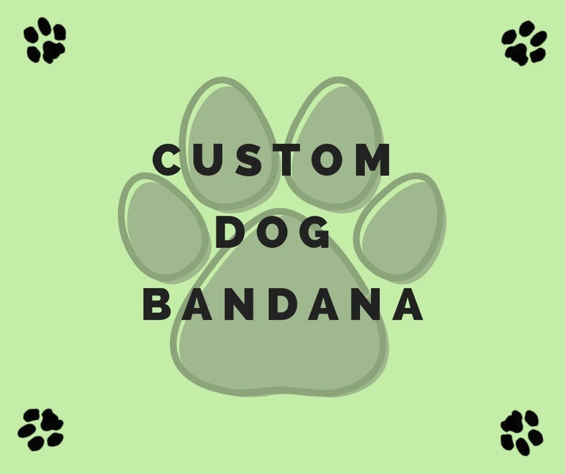Personalized Custom Dog Pet Bandana Animal Accessories Custom Design Dog Bandanas Handkerchief