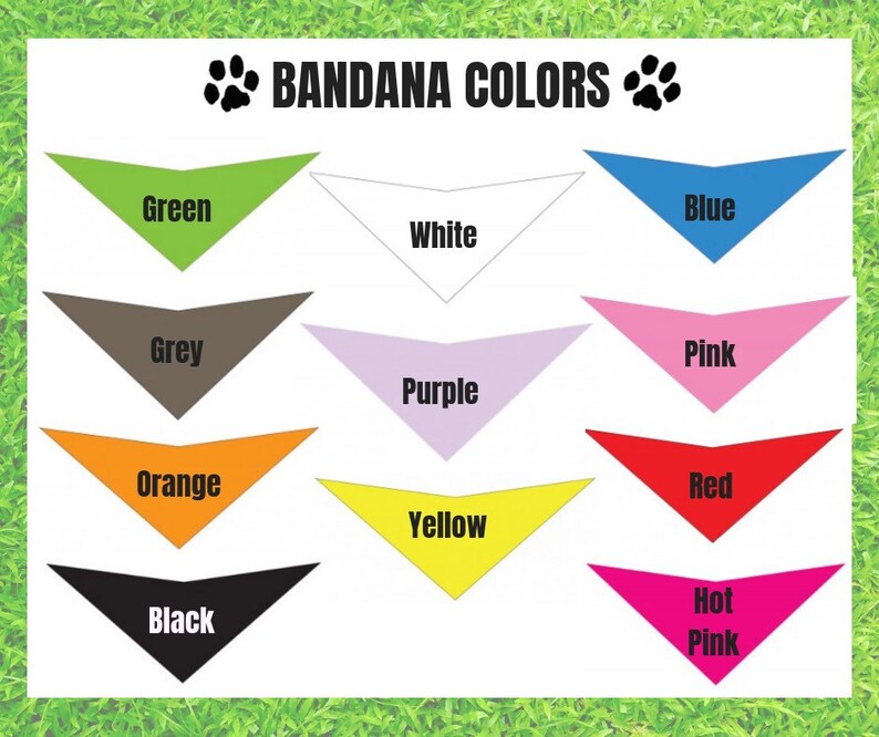 Personalized Custom Dog Pet Bandana Animal Accessories Custom Design Dog Bandanas Handkerchief
