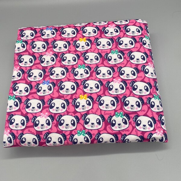 Pink Panda Crib Bedding Etsy