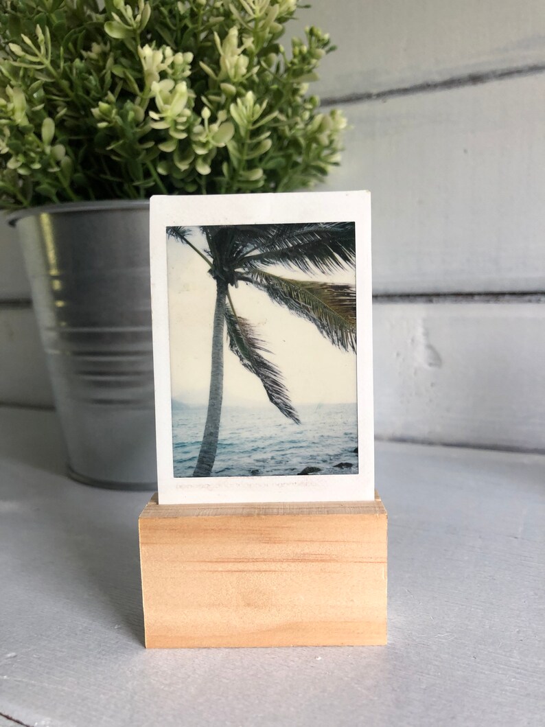 Set of 3 Fujifilm Instax 8 9 & 11 Mini Film Wood Photo Holder Etsy