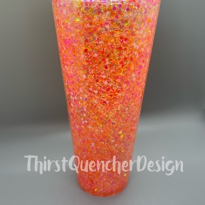 Custom Snow Globe Tumbler, Snowglobe Tumbler, Glitter Tumbler, Double Walled Tumbler, Acrylic Tumble, Halographic Tumbler