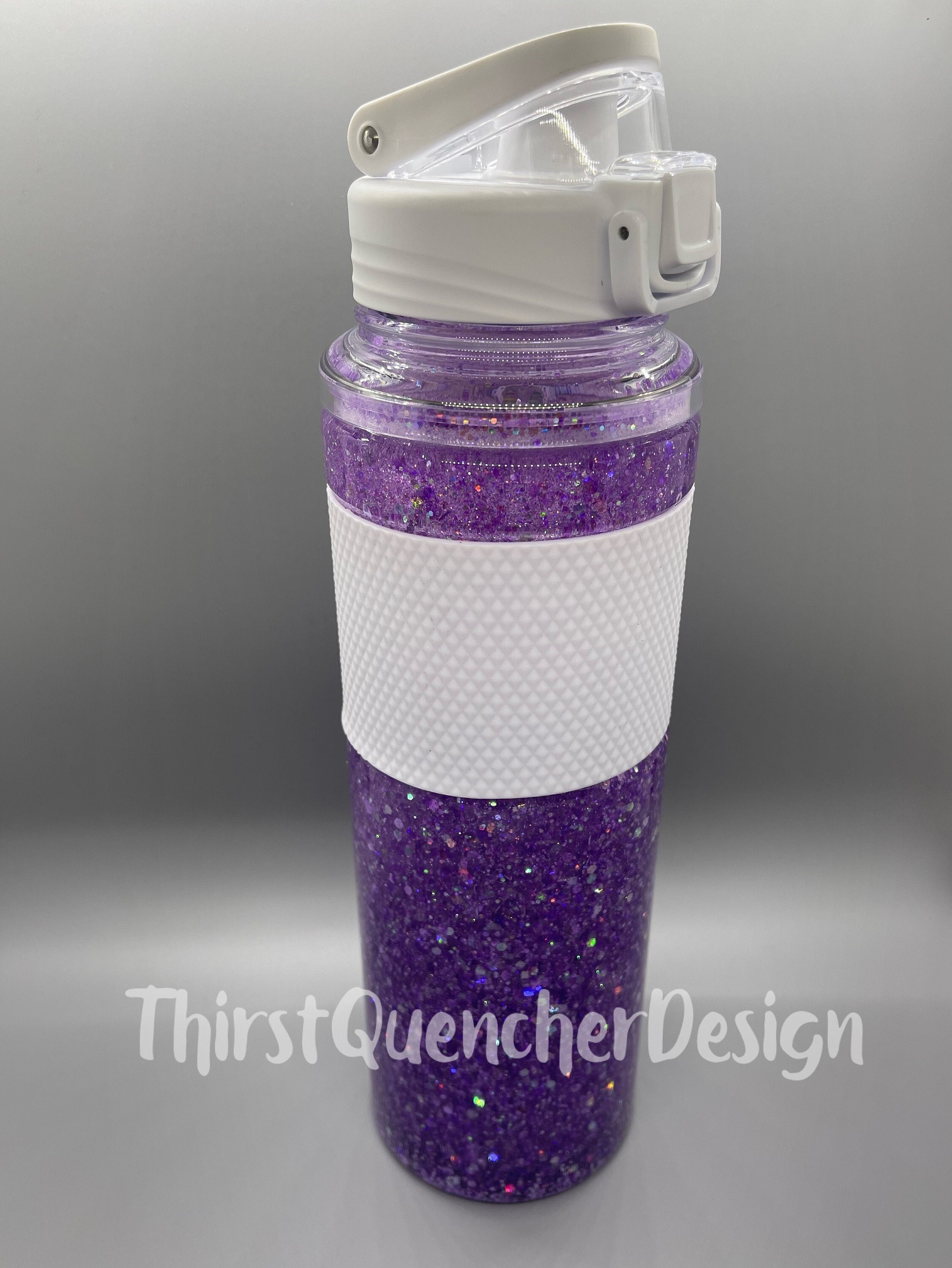 Black Glitter Christmas Inspired Double Wall Water Bottle –  HappiestStuffOnEarth