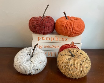 Knit Pumpkins