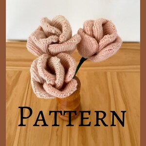 Knit Flower Pattern
