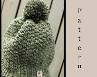 Knitting Pattern: Textured Beanie