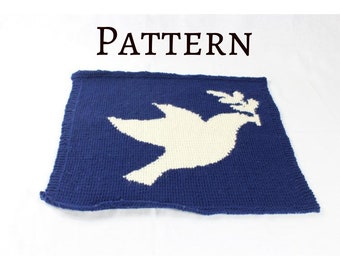 Dove Challah Cover Knit Pattern