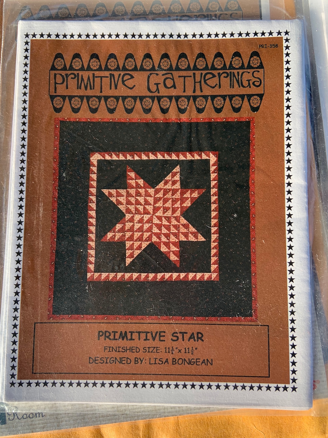 Primitive Star Quilt Pattern Etsy