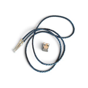 Bolo tie kit, leather, slide and ends bild 2