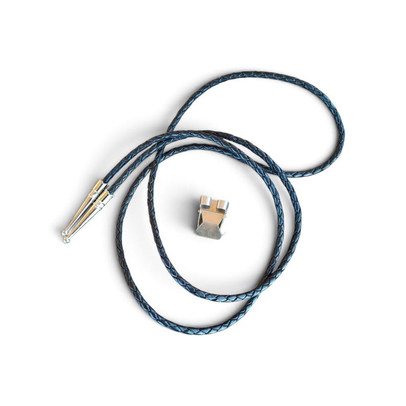 Bolo tie kit, leather, slide and ends bild 2