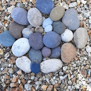 A River rocks, 26 painting rocks, crafting rocks, 26 rocks for crafts, terrarium, painting, smooth river stones, flat rocks, beach stones