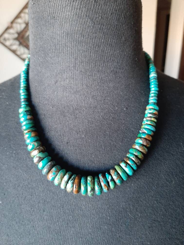 Turquoise Necklace Turquoise Jewelry 