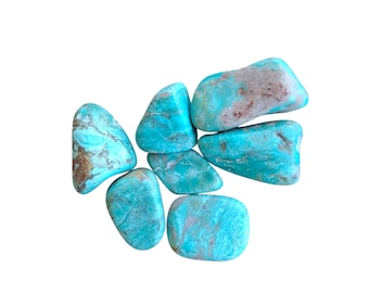 Lot of 7 Turquoise chunks, 21.7 grams Turquoise