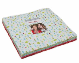 Vintage Holiday FLANNEL layer cake