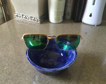 Tiffany Lunettes 23K Gold Plated Sunglasses - Etsy