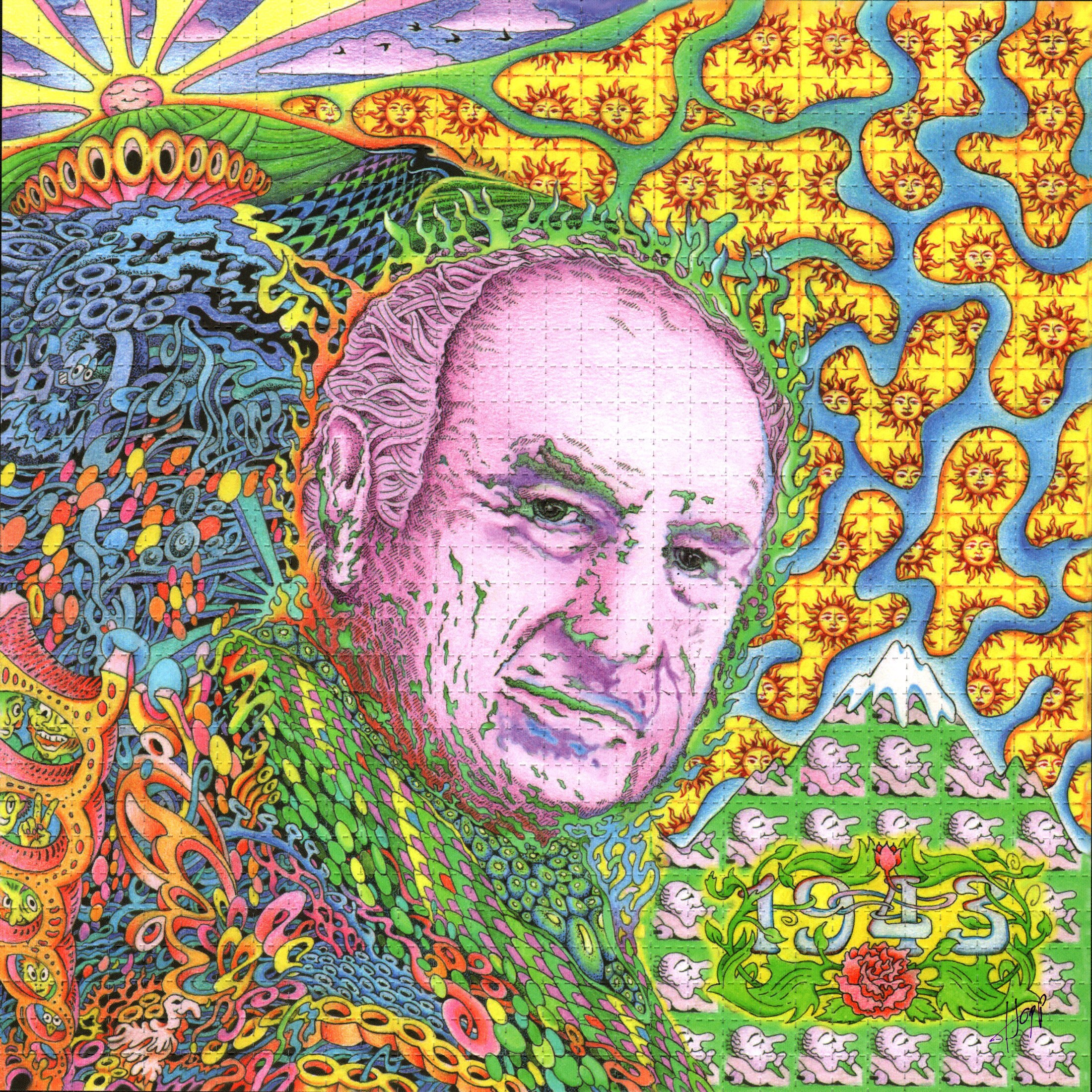 FREE Blotter Art With 'legend of the Mind' Graphic Etsy