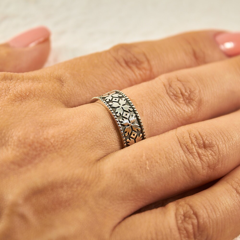 Wedding rings Ethnic rings Ukrainian style Boho jewelry Etsy