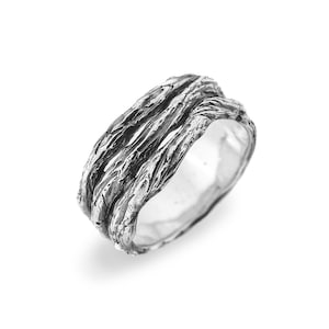 Branch wedding band, Sterling silver twig ring, Vine wedding band, Tree wedding band, Nature wedding band, His and Hers Wedding bands