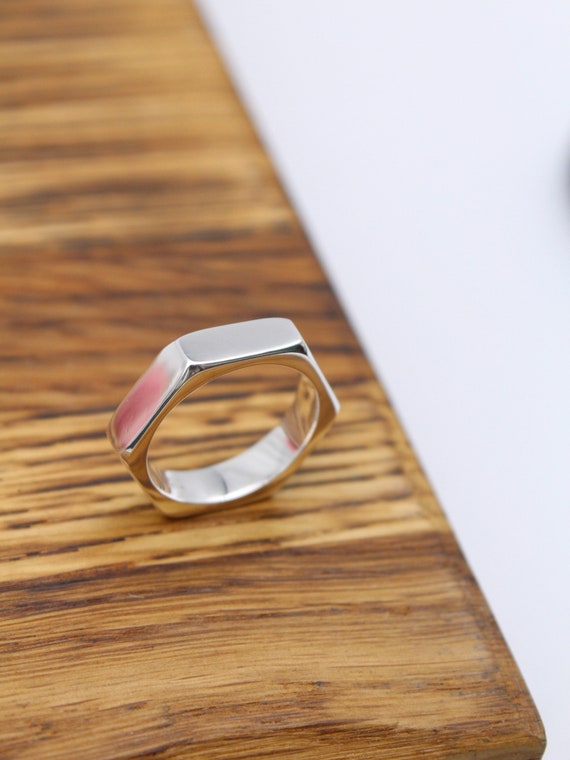 Silver Nut Ring, Industrial Ring, Urban, Hipster, Nut Ring, Geometric Ring, Modern Ring, Hardware Jewelry, Hexagonal Ring, Narrow Ring, Band - Etsy Silver Nut Ring, Industrial Ring, Urban, Hipster, Nut Ring, Geometric Ring, Modern Ring, Hardware Jewelry, Hexagonal Ring, Narrow Ring, Band - Etsy
