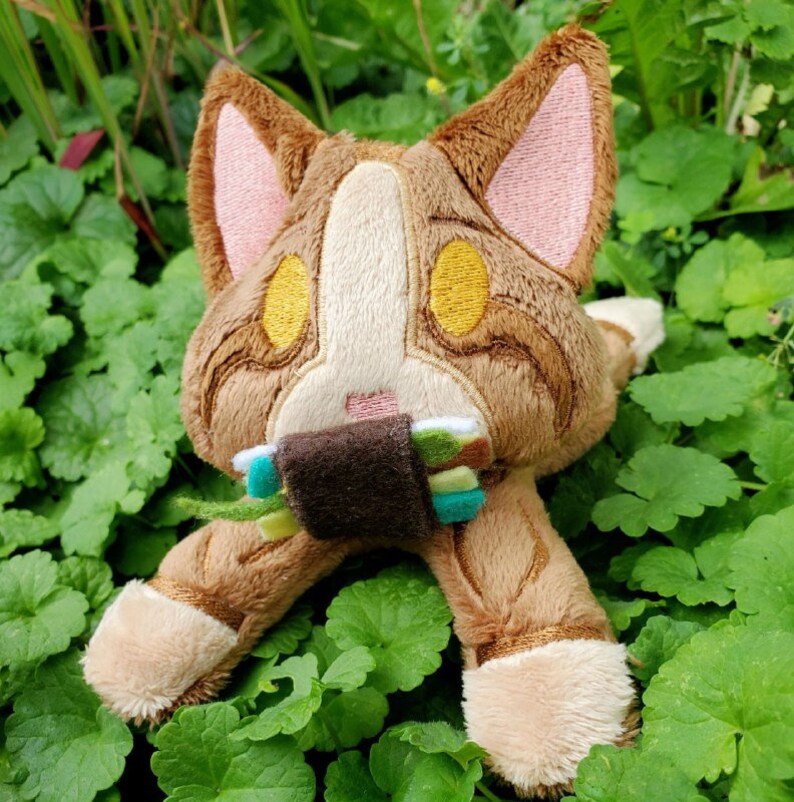 Mystery Warrior Cat Plush Toy Warriors Plushie Grab Bag Etsy