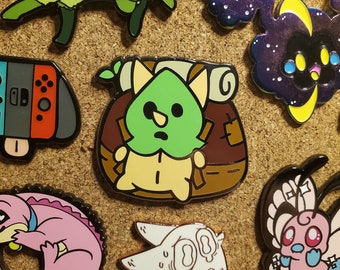 Korok Hard Enamel Pin, Legend of Zelda Hard Enamel Pin, Breath of the Wild Pin