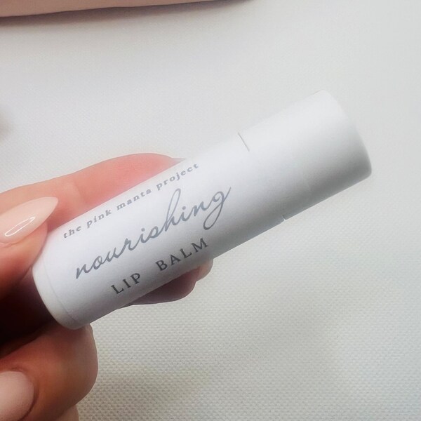 Nourishing Lip Balm, Sweet Orange, Vegan with Plastic Free Packaging