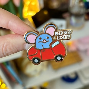 Beep Beep Loser Pin