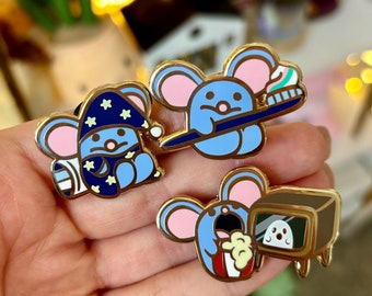 Slumber Party Collection Pins