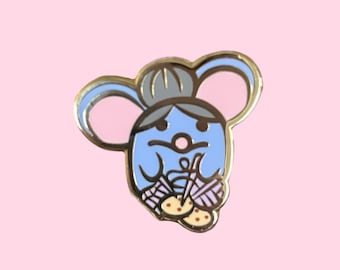 Grandma Blue Mouse Pin