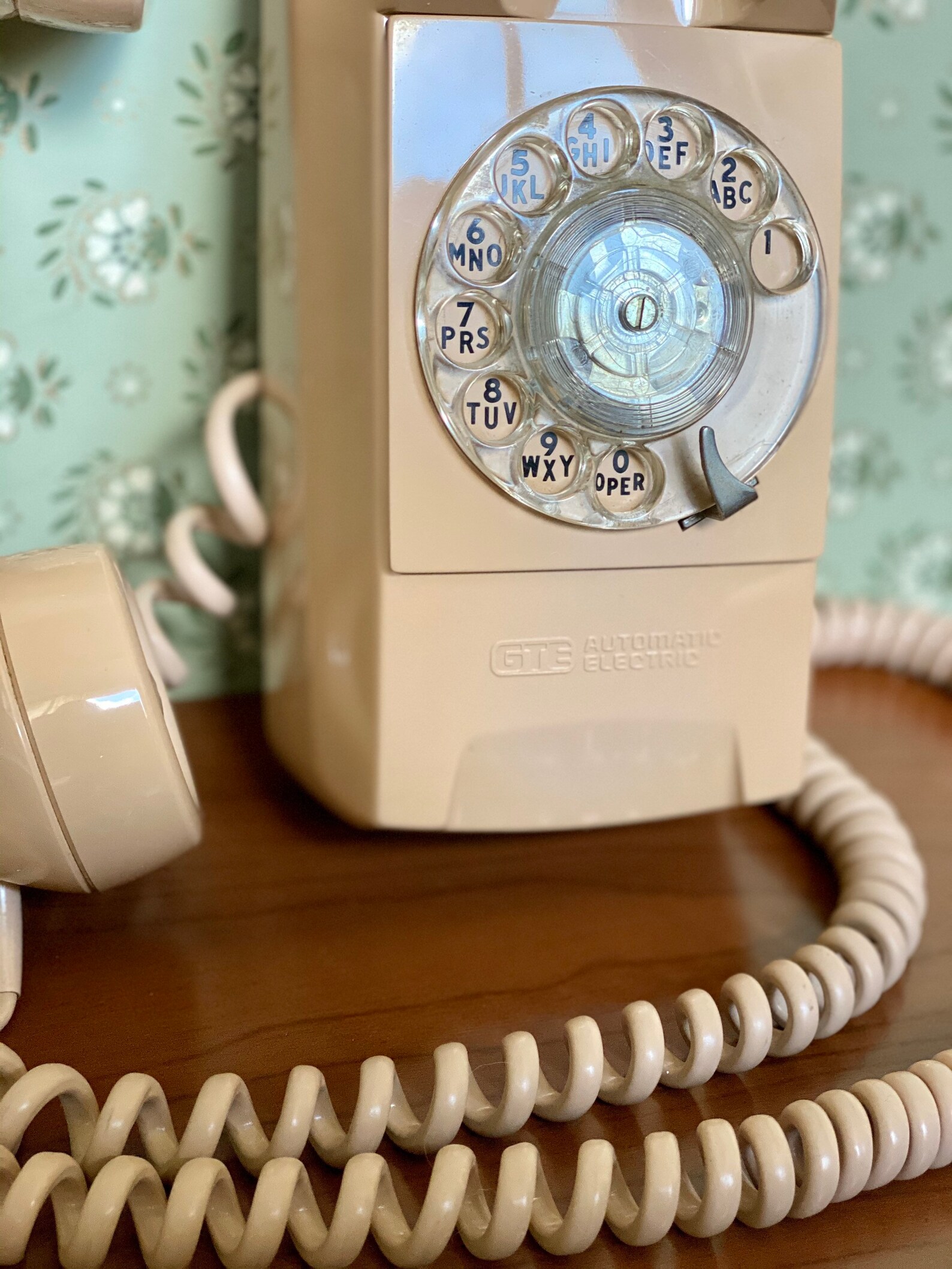 Vintage Rotary Phone Wall Mount Etsy